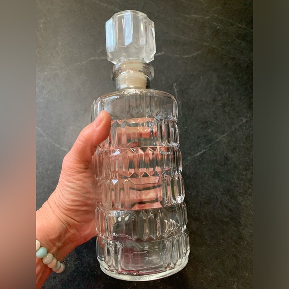 VINTAGE | 70’s Glass Decanter - Picture 3 of 9